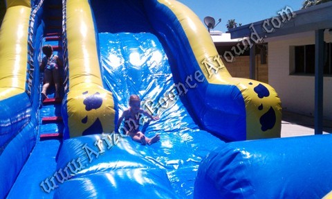 Wipe out water slide rental CO